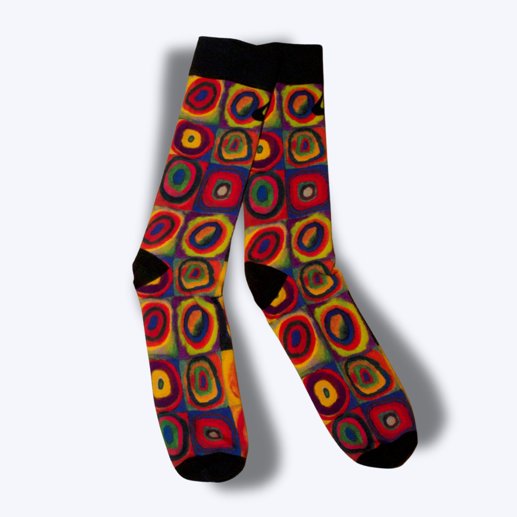 Squares with Concentric Circles